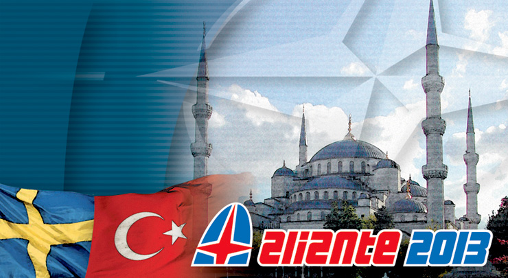 Project Aliante 2013 - Click on the flag for more information